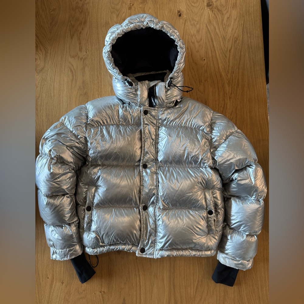 TNA Super-puff down jacket - Silver